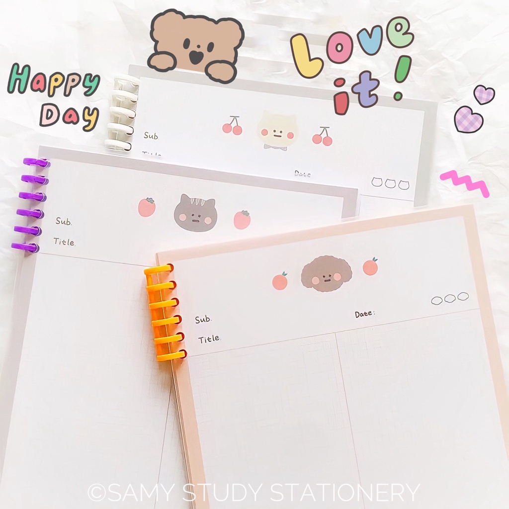 Thanh còng nhựa lò xo / Tấm Bìa Nhựa làm sổ còng binder size B5/A4