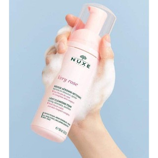 SỮA RỬA MẶT DẠNG BỌT NUXE VERY ROSE