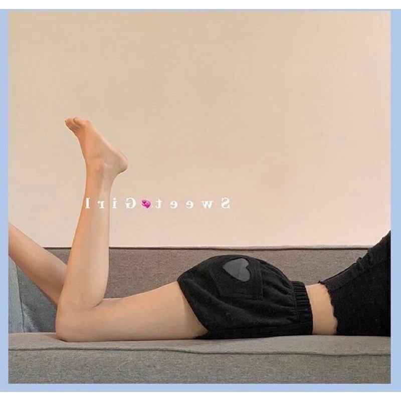 [ Rẻ vô địch ] Quần short đùi tim sau