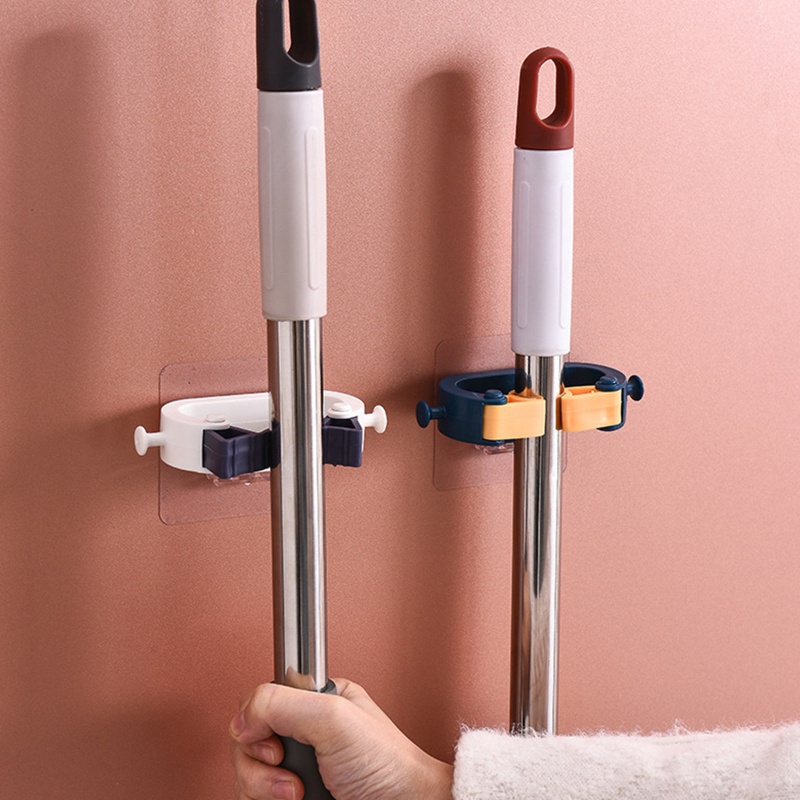 Giá Đỡ Chổi &amp; Cây Lau Nhà Gắn Tường