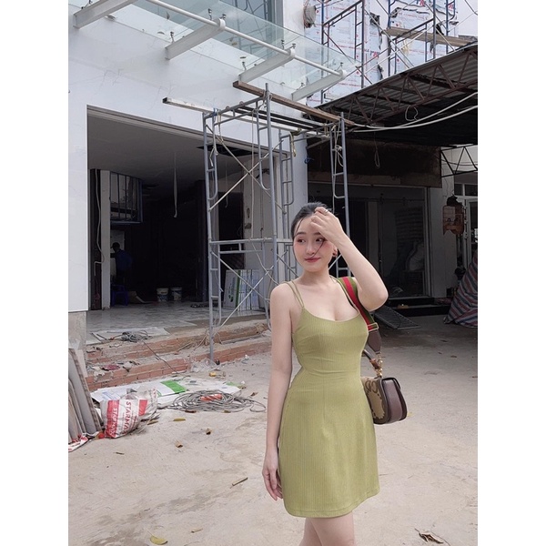 KHOSIBOHOME - ĐẦM HAI DÂY CHÉO LƯNG QUYẾN RŨ | BigBuy360 - bigbuy360.vn