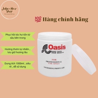 Kem Hấp Tóc, Ủ Tóc OASIS 1000ML Đặc Như Sáp - Xả Tóc Giúp Tóc Mềm Mượt
