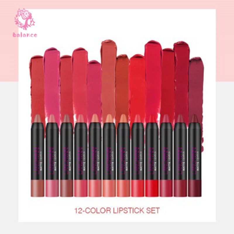 (hàng Mới Về) Son Lì Chống Nước Lâu Phai Mượt Như Nhung Dành Cho Nữ | BigBuy360 - bigbuy360.vn