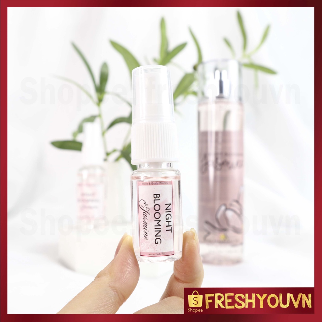 Night Blooming Jasmine - Xịt thơm toàn thân body mist Bath & Body Works khác  - Hoa | BigBuy360 - bigbuy360.vn