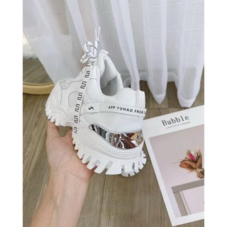 Giày Thể thao đế răng cưa màu trắng