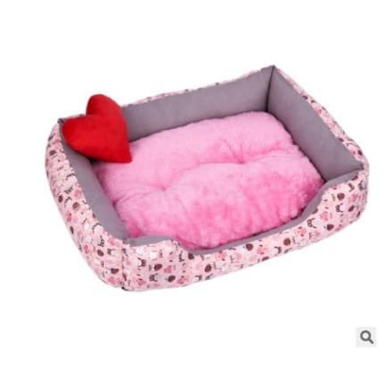 Đệm, ổ cho chó mèo hình thú size 50x60x15cm