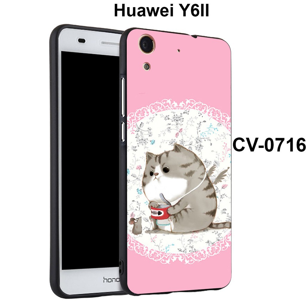 [RẺ VÔ ĐỊCH] [SALE 30%] Ốp lưng Huawei Y6II in hình đáng yêu