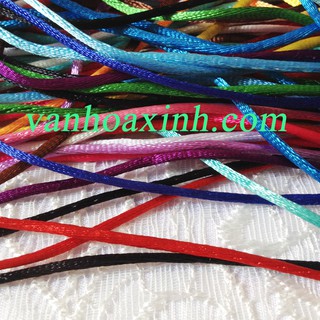 1.5m hoặc 4.5m dây tim (dây se/ dù mềm bóng trơn) 2mm