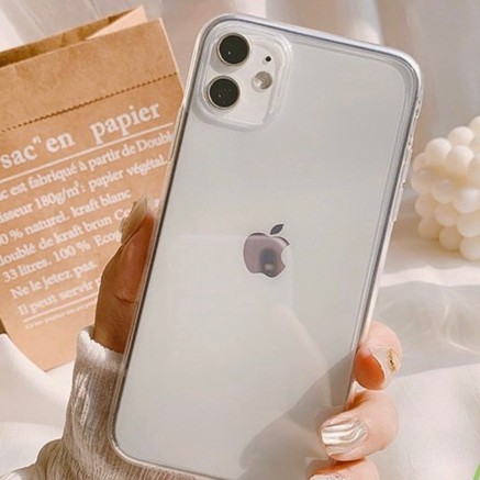 🌼 Iphone 6 đến 11 Pro max 🌼 Ốp silicon Clear Slim Case trong vắt mỏng khoe trọn vẻ đẹp của táo