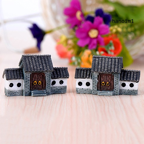 DIY HOUSE Mô Hình Ngôi Nhà Cổ Tích Mini Trang Trí Tiểu Cảnh