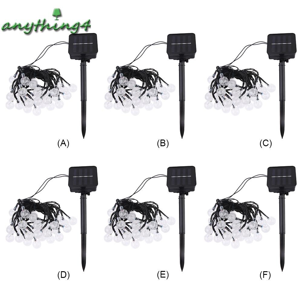 Dây Đèn Led Bóng Tròn Năng Lượng Mặt Trời Trang Trí Sân Vườn