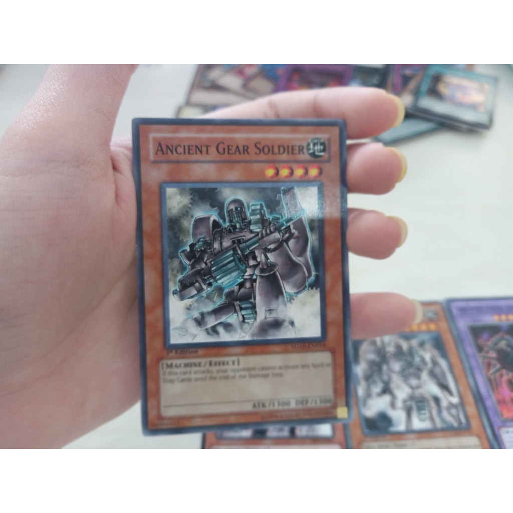 Bài Yugioh real cards TCG, Combo 5 Ancient Gear monsters