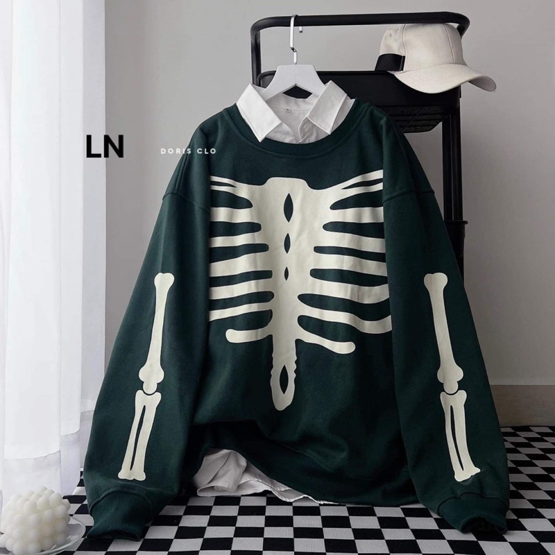 Áo nỉ SWT xương DA6