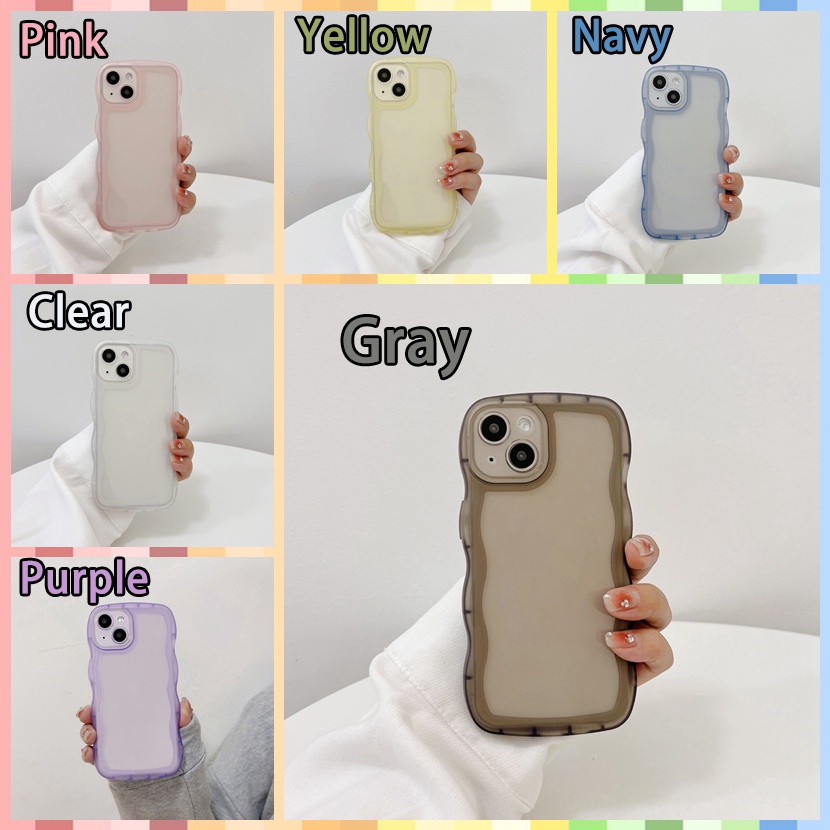 Ốp Điện Thoại Silicon Trong Suốt Viền Màu Chống Sốc Cho Xiaomi Mi 12 11 Pro Mi 12X 10 10S Poco F3 F2 Pro