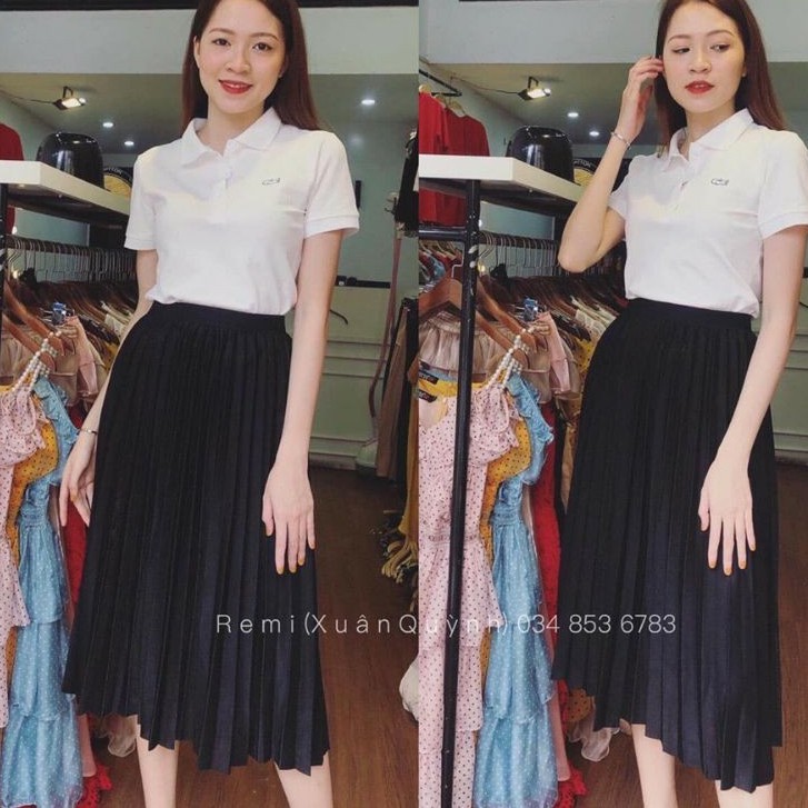 Chân váy xếp li dài, midi,xếp ly (FREESIZE) -CV291 | BigBuy360 - bigbuy360.vn