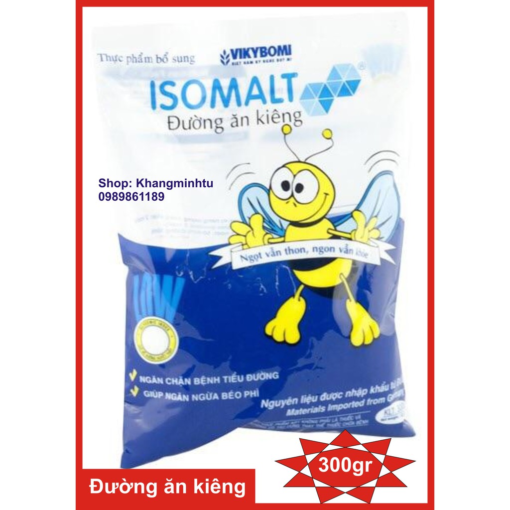 Đường Ăn Kiêng Isomalt vikybomi Gói 300G