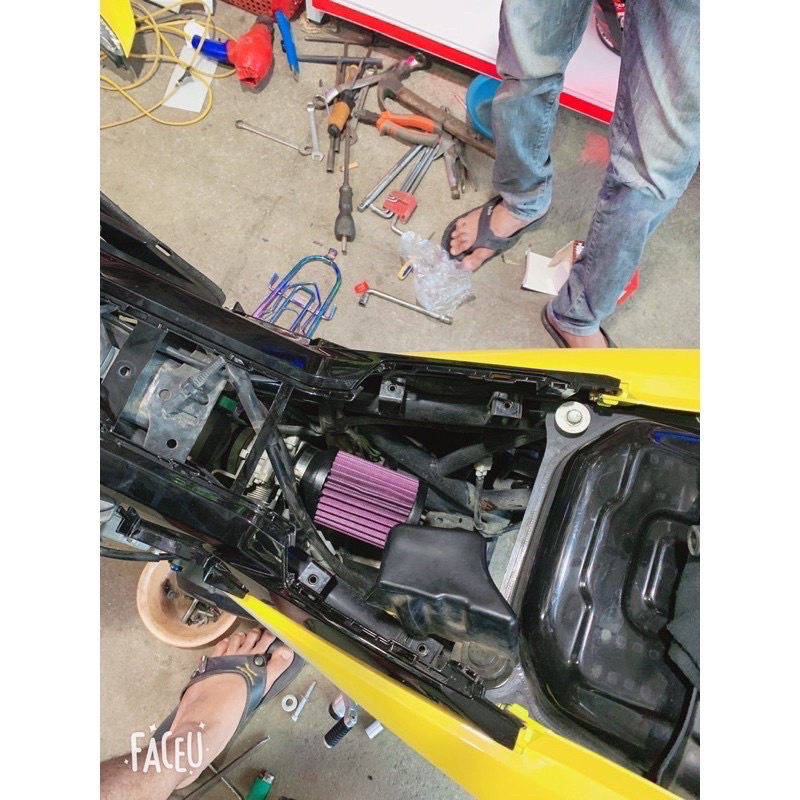 Lọc Gió Trụ Tăng Tốc KN-Xe EX135-150-WINNER-X-SIRUS-Satria-Sonic