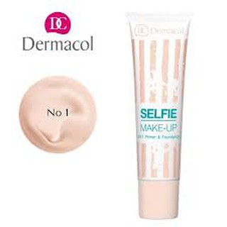 Kem nền Dermacol Selfie Make-up 2in1 Primer & Foundation 25ml