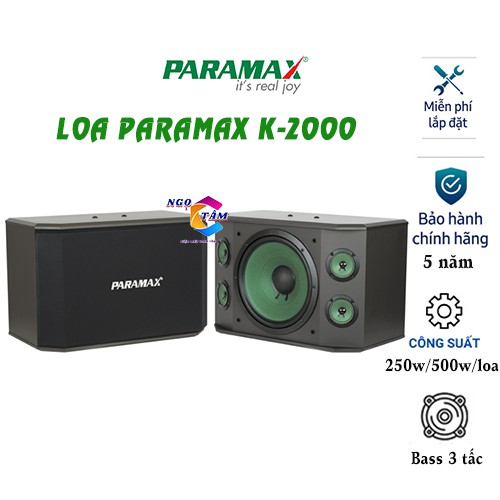 Loa Paramax K-2000 New Hàng Chính Hãng