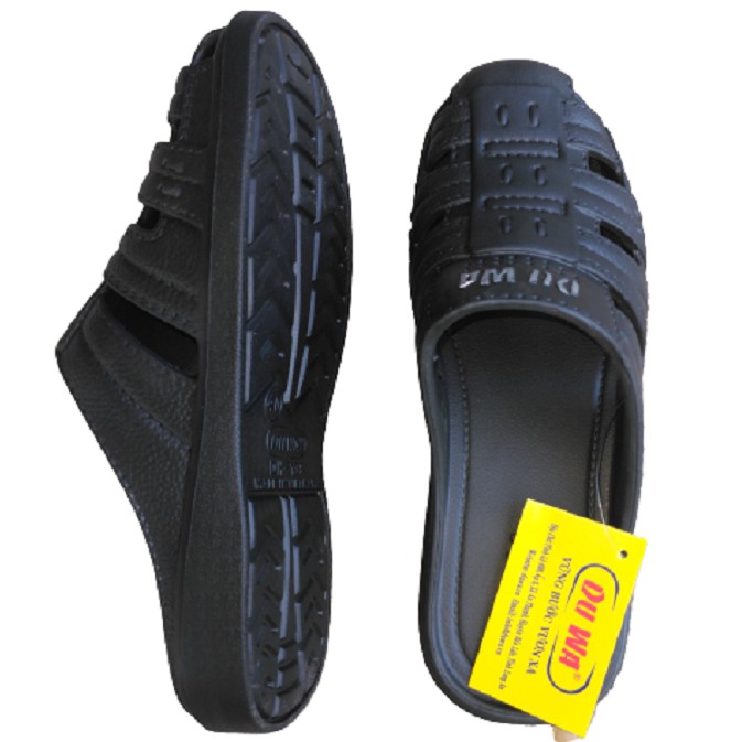 Dép nhựa bít đầu đúc liền siêu bền siêu nhẹ đi nước,đi mưa thoải mái | BigBuy360 - bigbuy360.vn