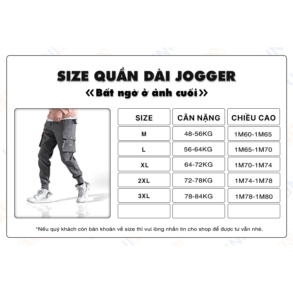 Quần Kaki nam đẹp mã "MK-Z" thể thao cá tính túi hộp bó ống dài jogger thể thao mùa hè vải kaki co giãn