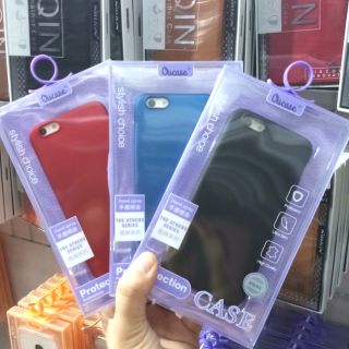 Ốp dẻo ou case nhung cho iphone 6/ 6s