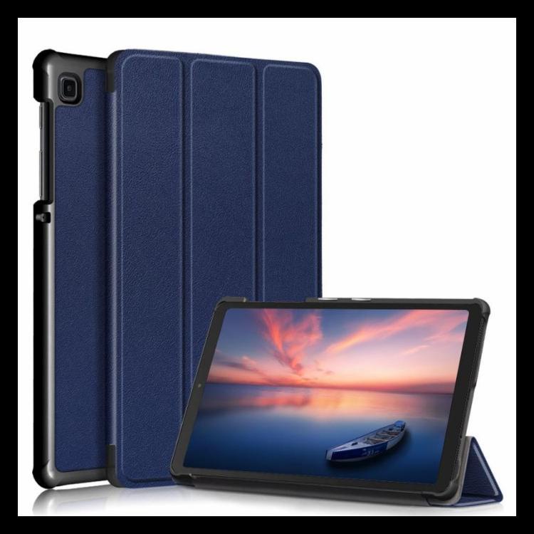 Bao Da Máy Tính Bảng Nắp Lật Màu Xanh Dương Cho Samsung Tab A7 Lite Lte 2021 8.7 Inch T225