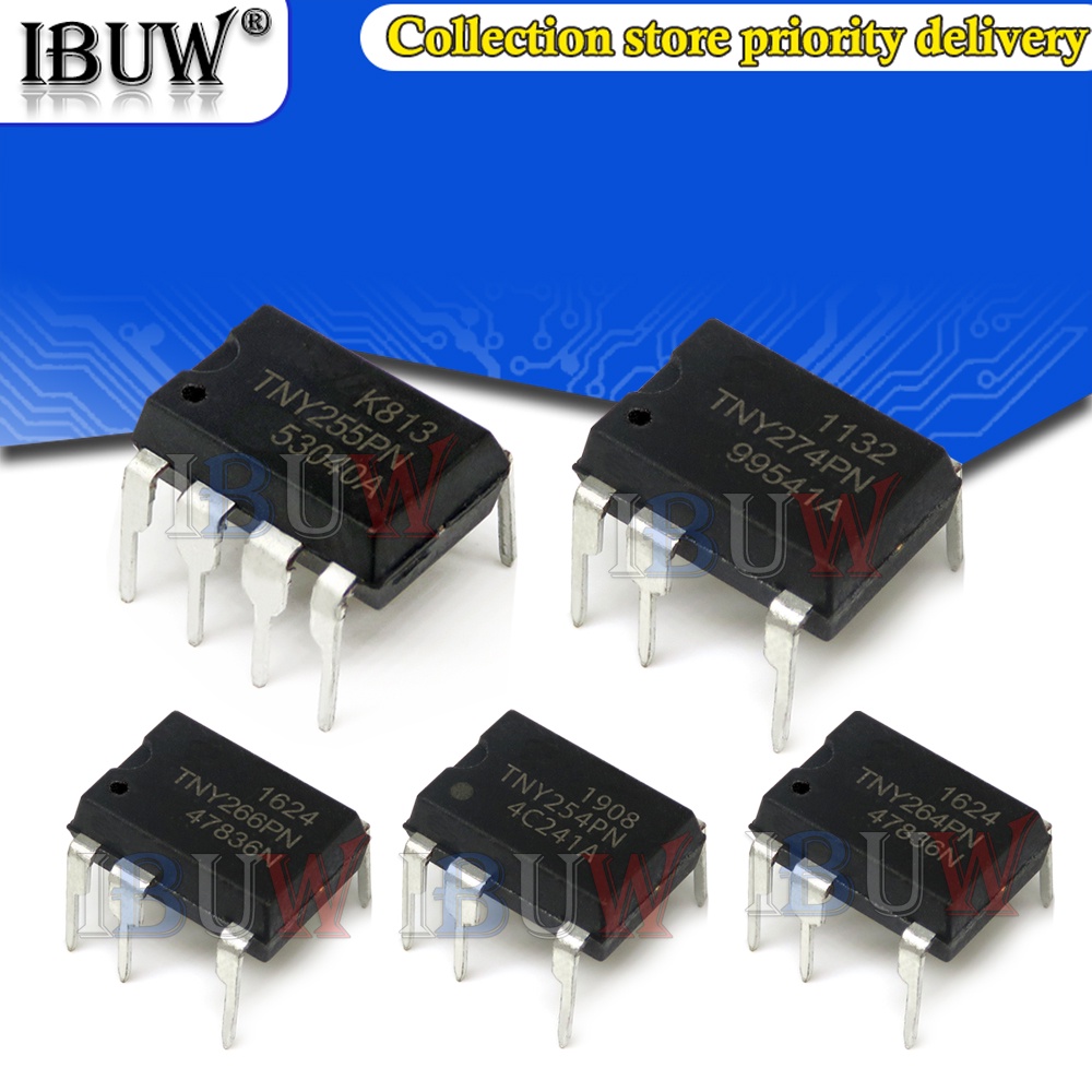 Set 10 Con Chip TNY254PN TNY255PN TNY264PN TNY266PN TNY267PN TNY268PN TNY274PN TNY275PN TNY276PN TNY277PN Tny278Pnn Tny279Nk280Ny