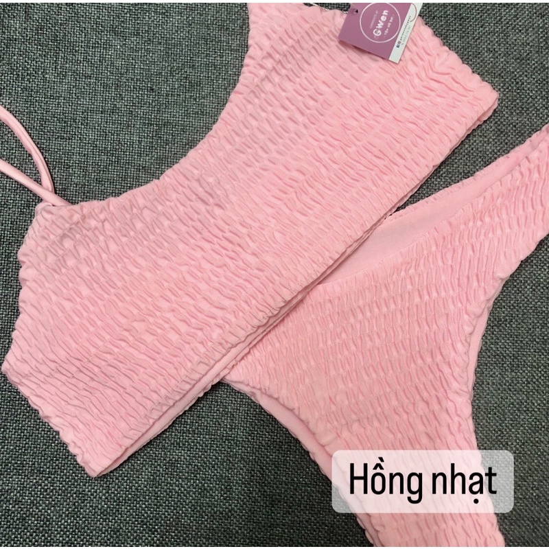 BIKINI CHẤT THUN NHÚN DÀY DẶN TÔN DÁNG KHOẺ KHOẮN 2M003