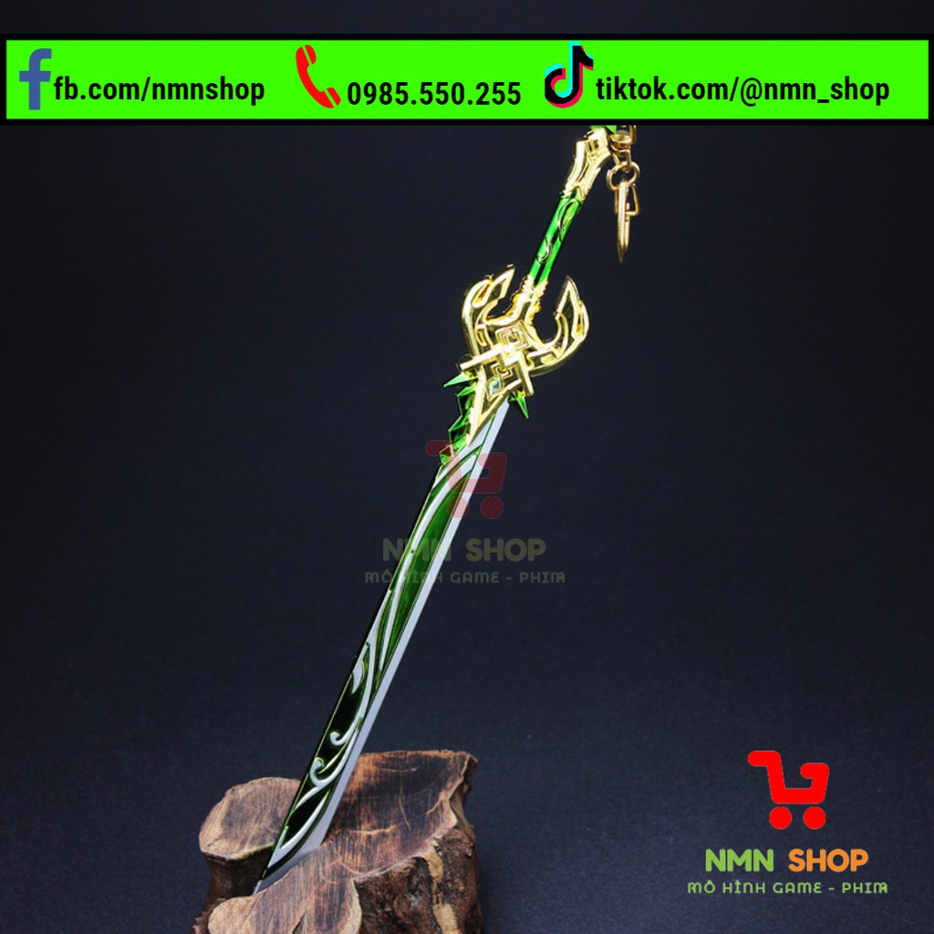 Mô hình game Genshin Impact - Primordial Jade Cutter (Bàn Nham Kết Lục) 21cm