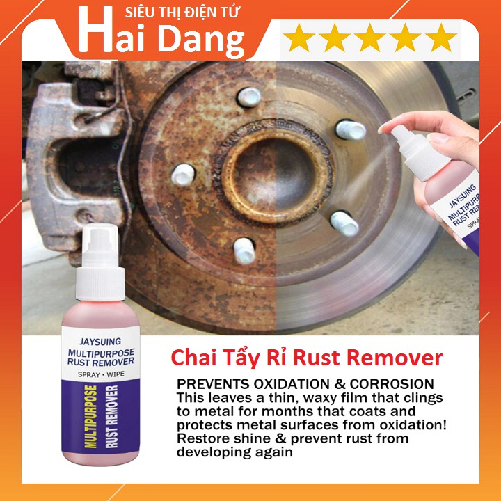 Dung Dịch Tẩy Rỉ Rust Remover, Đánh Bay Mọi Vết Bẩn Lâu Năm, Rỉ Sét Máy Móc, Dầu Nhớt -Thương hiệu Nhật