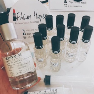 Nước hoa LeLabol chiết 10ml các mùi
