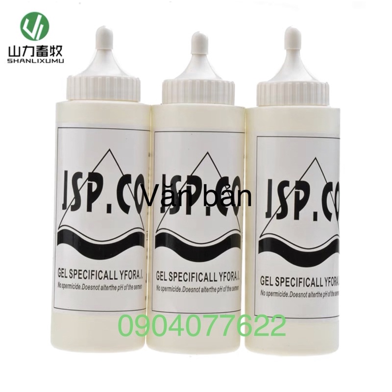 Gel bôi trơn Lube Gel dùng trong thú y, bôi trơn phối tinh heo loại chai 250ml-1 Lít