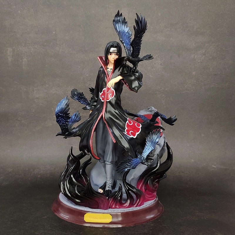 Mô hình Naruto Uchiha Itachi, Bộ mô hình tượng tĩnh nhân vật anime cao 29cm chất liệu nhựa PVC cao cấp
