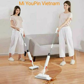 CHỔI LAU NHÀ HÚT BỤI 2 IN1 DEERMA TP900