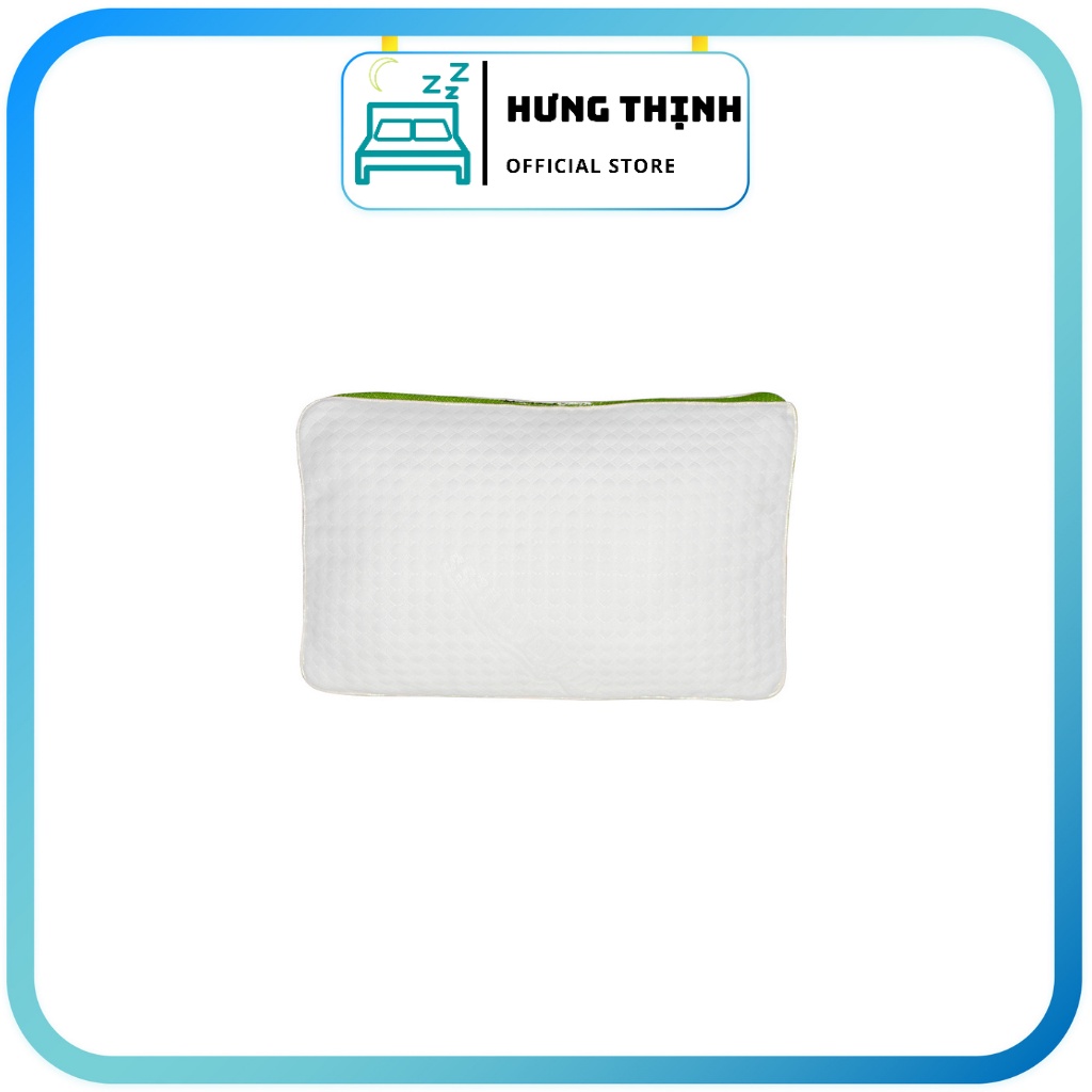 Gối nằm Memory Foam 40x60 chống trào ngược dạ dày đau vai gáy cao cấp