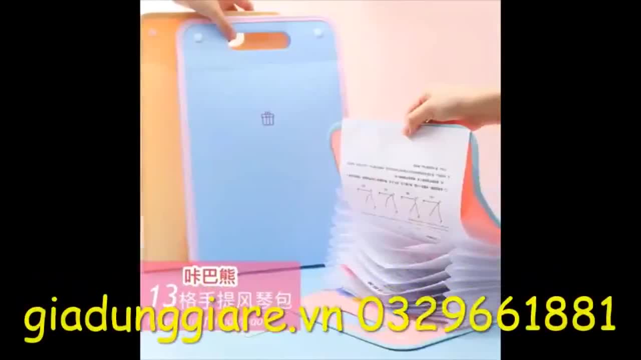 TÚI ĐỰNG HỒ SƠ tài liệu 13 ngăn ( Khổ A4 ) dùng đa năng và tiện lợi dùng cho bé đi học quai sách dễ dàng - giadunggiarre | BigBuy360 - bigbuy360.vn