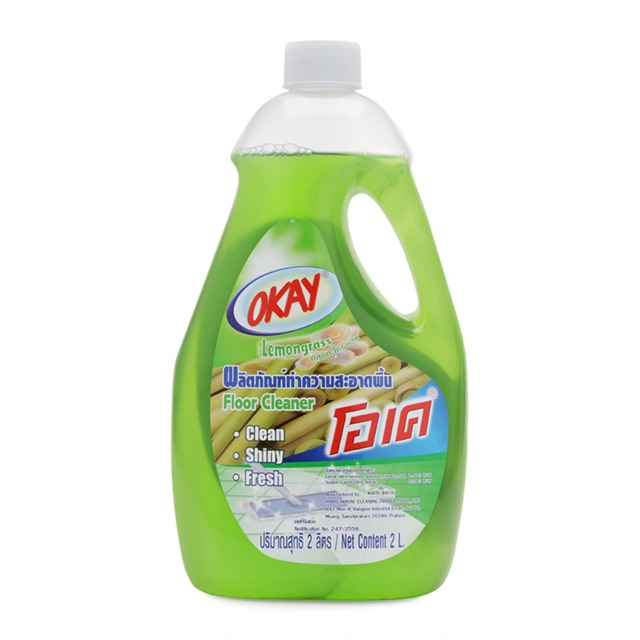 Nước lau sàn Okay Thái Lan can 3,8l