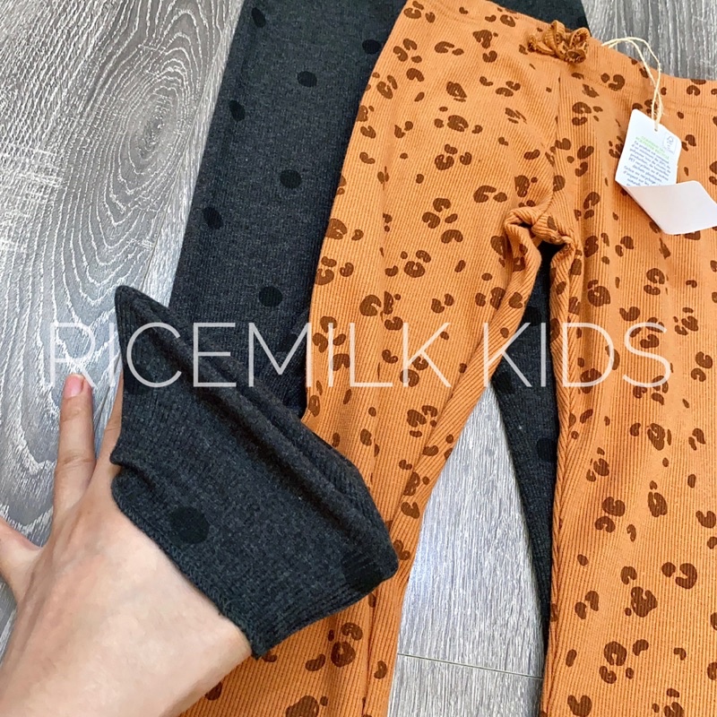 Quần legging len cho bé gái Kiabi xuất dư xịn