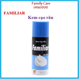 Kem cạo râu Familiar Menthol 360g