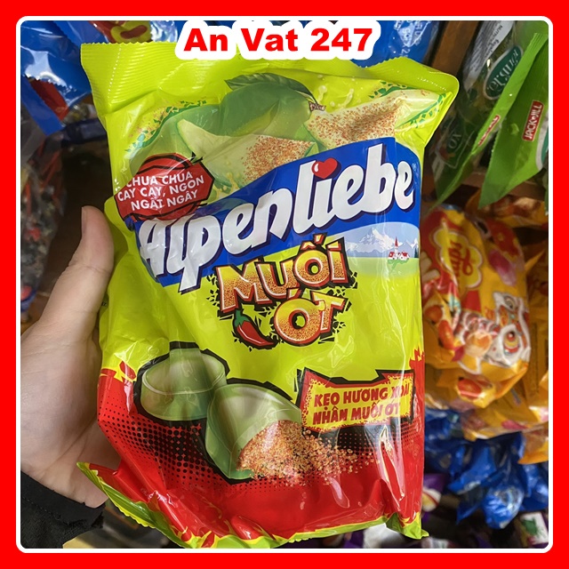 Gói 77 Viên Kẹo Alpenliebe 223 gr💖FREESHIP💖 Xoài Xanh Muối Ớt Siêu Hot Hit