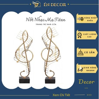 Nốt Nhạc Trang Trí Tủ Kệ Én Decor