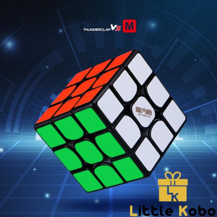 [HOT FREESHIP] Rubik 3x3 Nam Châm QiYi Thunderclap V3 M Rubik 3 Tầng
