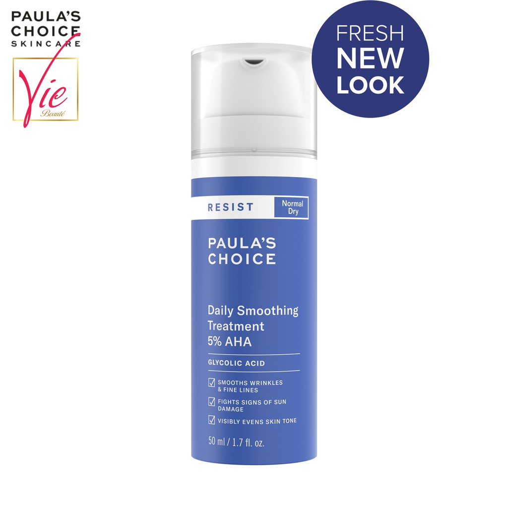Tẩy tế bào chết Paulas Choice AHA 5% làm mềm da - Paula's Choice Resist Daily Smoothing Treatment With 5% AHA 50ml