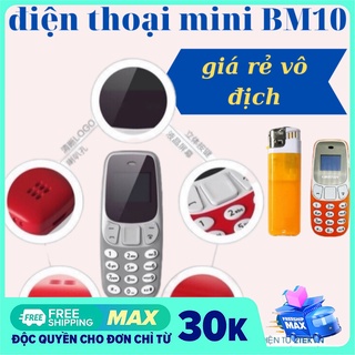 Điện thoại mini l8star bm10 giống 3310 siêu nhỏ mini - 2 sim 2 sóng giá rẻ