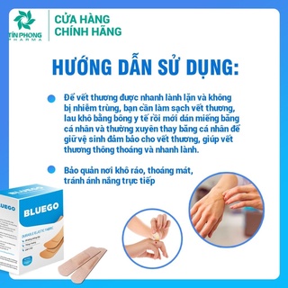 Băng gạc y tế, bluego hộp 30 miếng giúp chăm sóc bảo vệ vết thương - ảnh sản phẩm 5