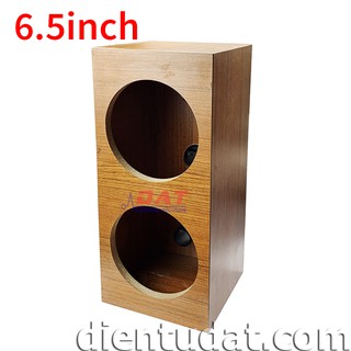 Thùng Loa Đôi 6.5inch Vân Gỗ Laminate 39*18*18cm WTS-220