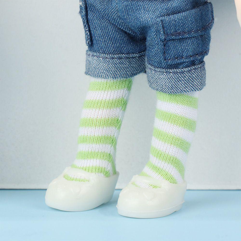 Quần Áo Màu Cầu Vồng Cho Búp Bê ob11