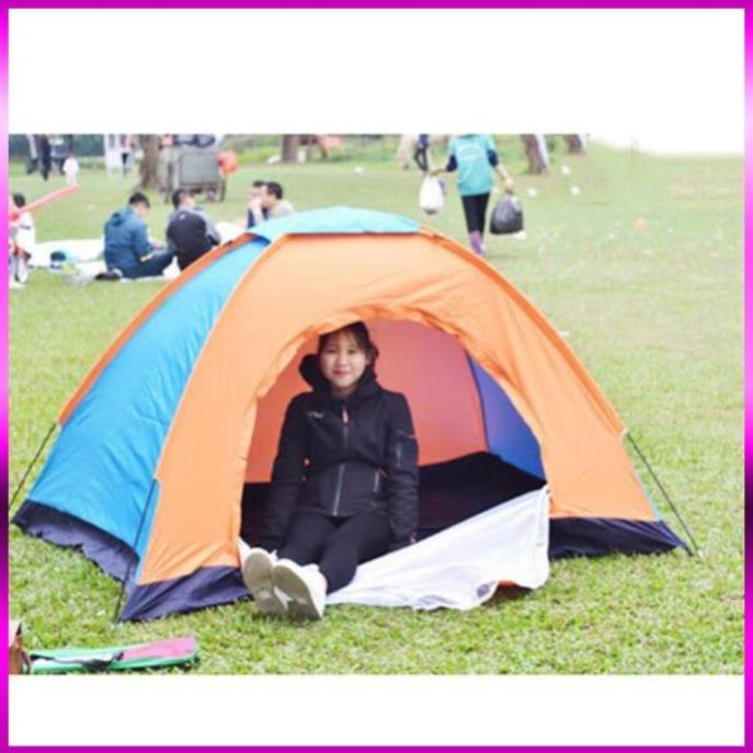 ⭐  Lều Cắm Trại, Lều Phượt Lều Du Lịch Cửa 2 Lớp Chống Thấm Nước, Chống Muỗi, Dễ Dàng