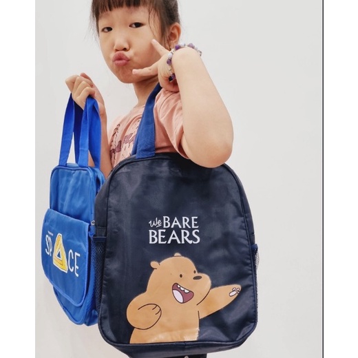 Túi vải học thêm dành nhiều hình cute, Túi vải đi học thêm Loại 1